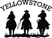 Load image into Gallery viewer, Tumbler with 3 cowboys Yellowstone 41
